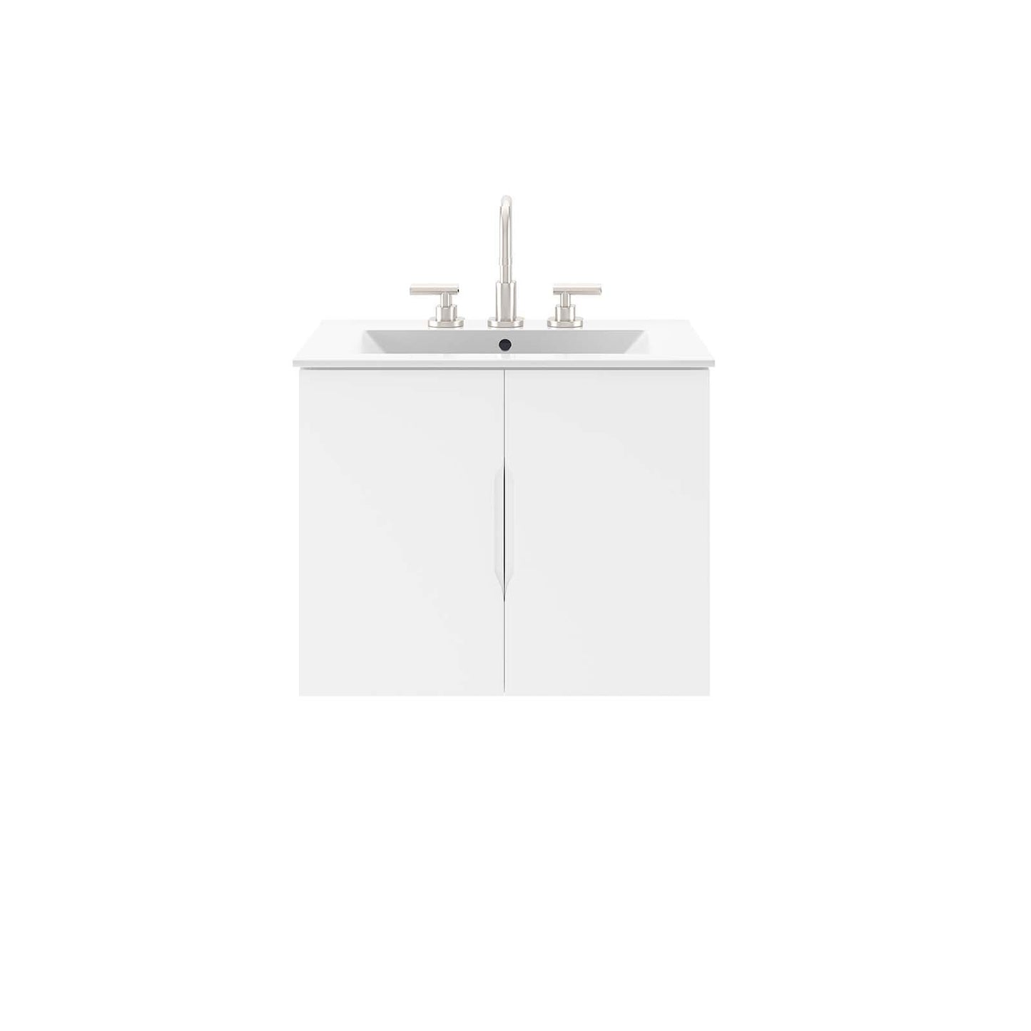 Vitality 24" Bathroom Vanity White White EEI-5782-WHI-WHI