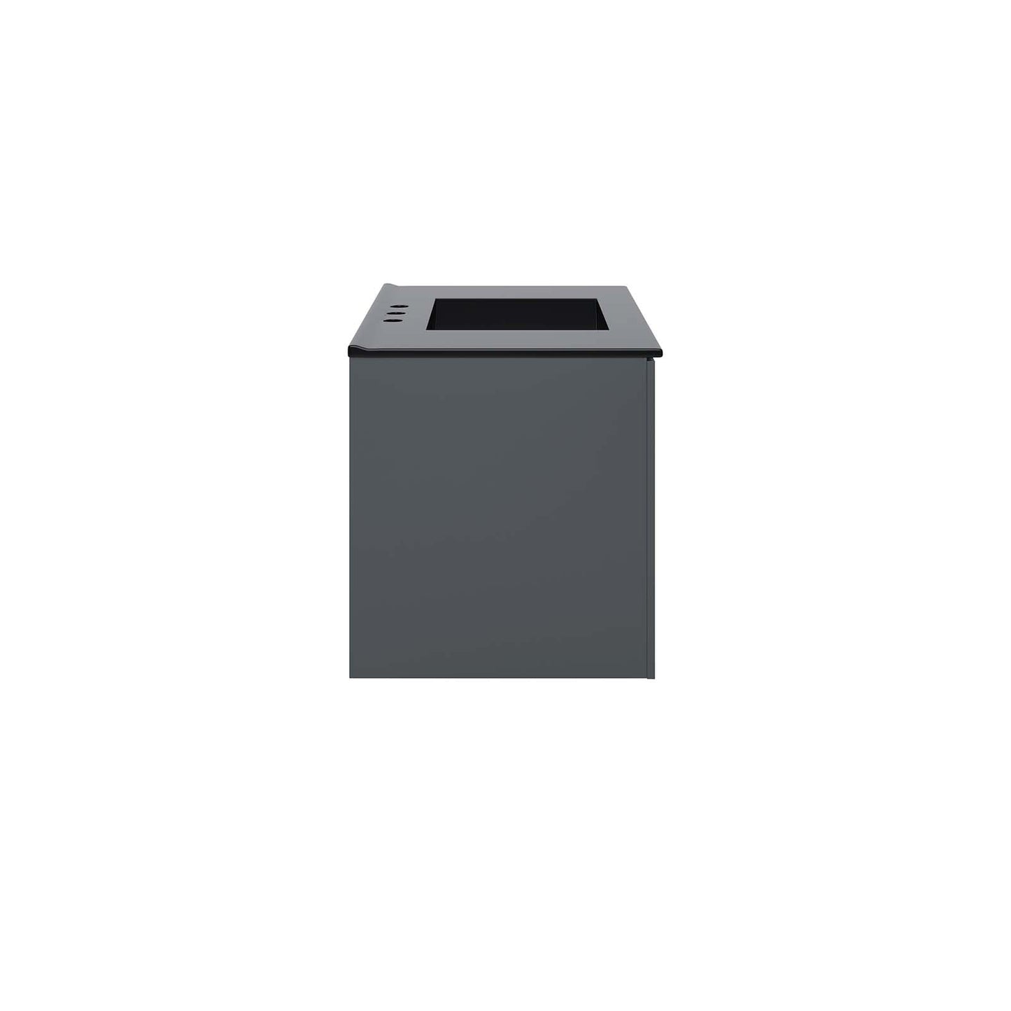 Vitality 36" Bathroom Vanity Gray Black EEI-5783-GRY-BLK