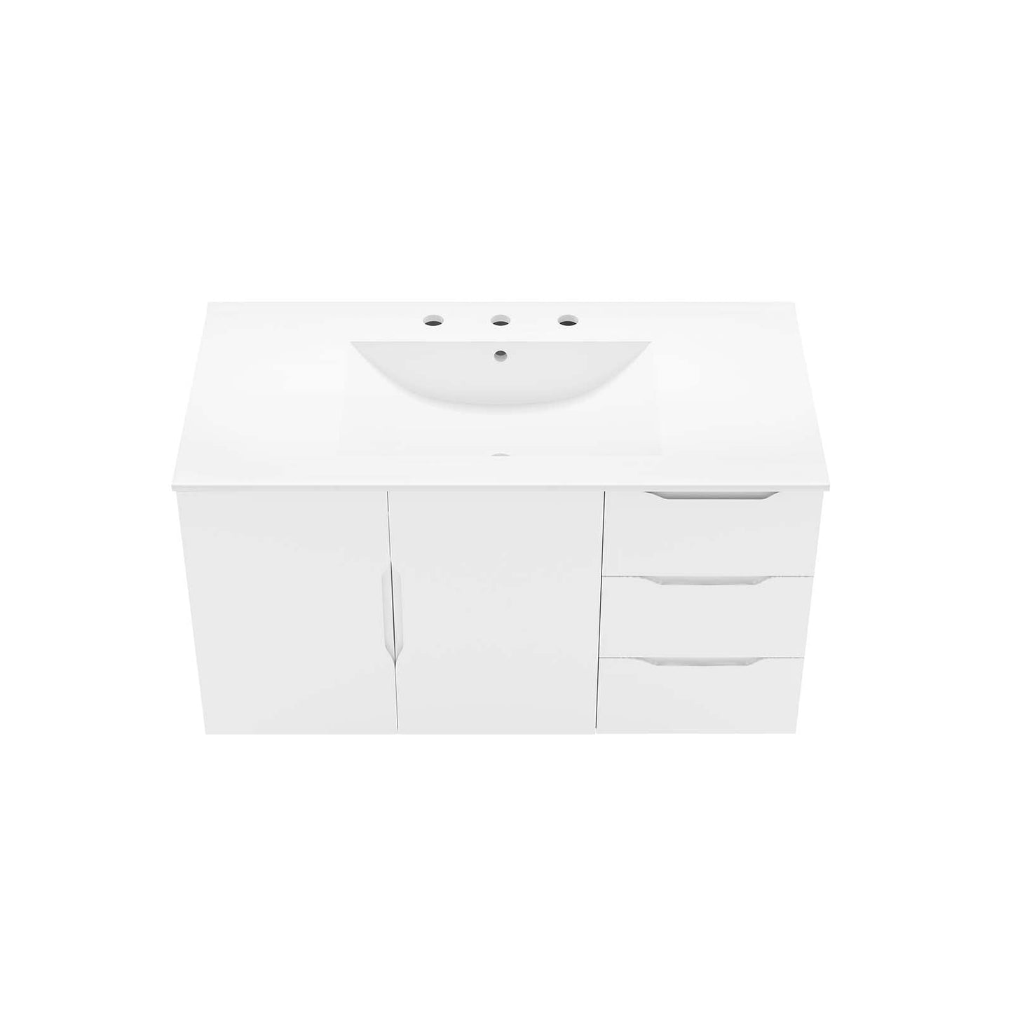 Vitality 36" Bathroom Vanity White White EEI-5783-WHI-WHI