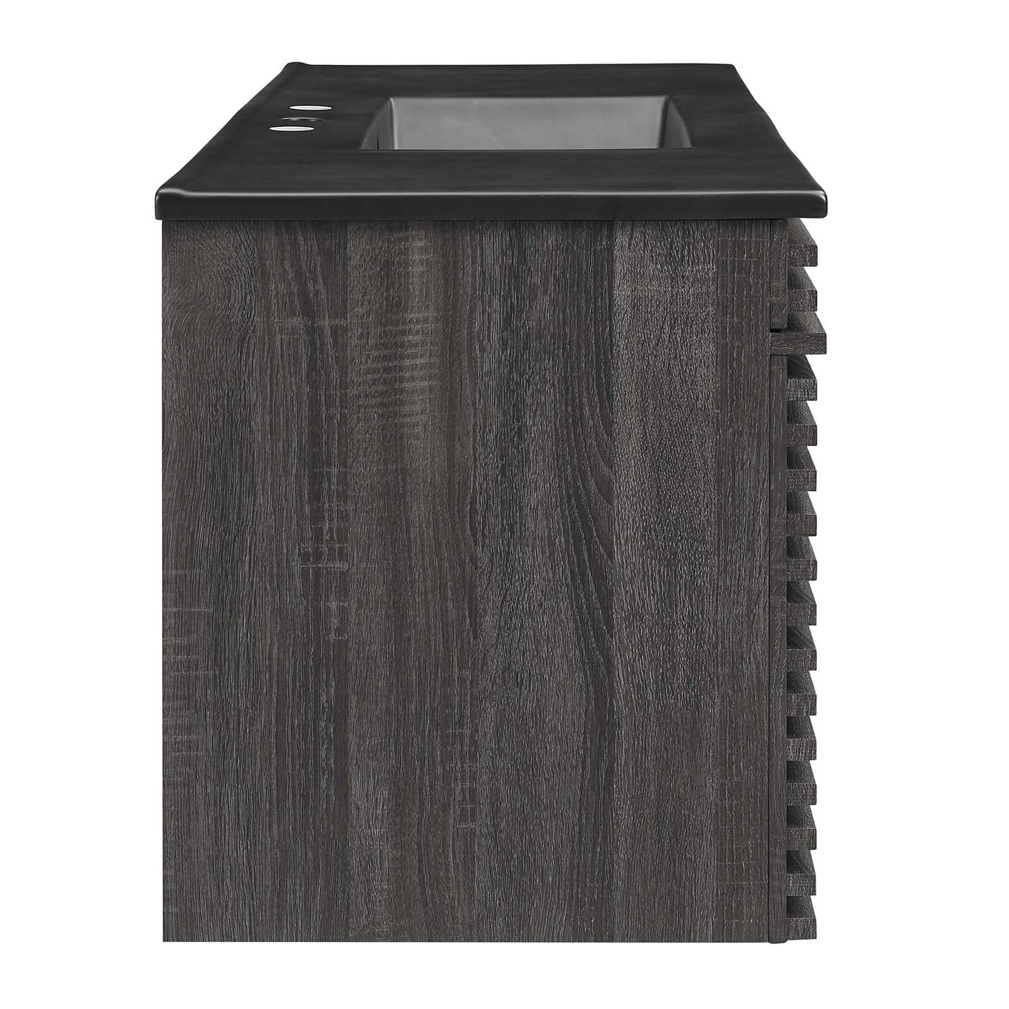 Render 48" Wall-Mount Bathroom Vanity Charcoal Black EEI-5801-CHA-BLK