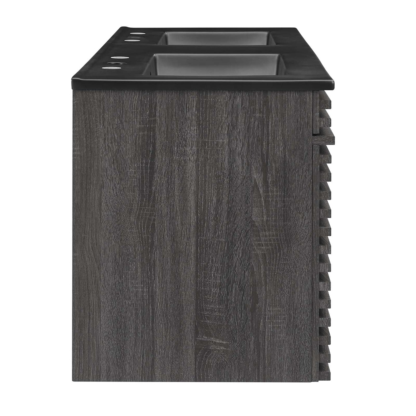 Render 48" Wall-Mount Bathroom Vanity Charcoal Black EEI-5802-CHA-BLK