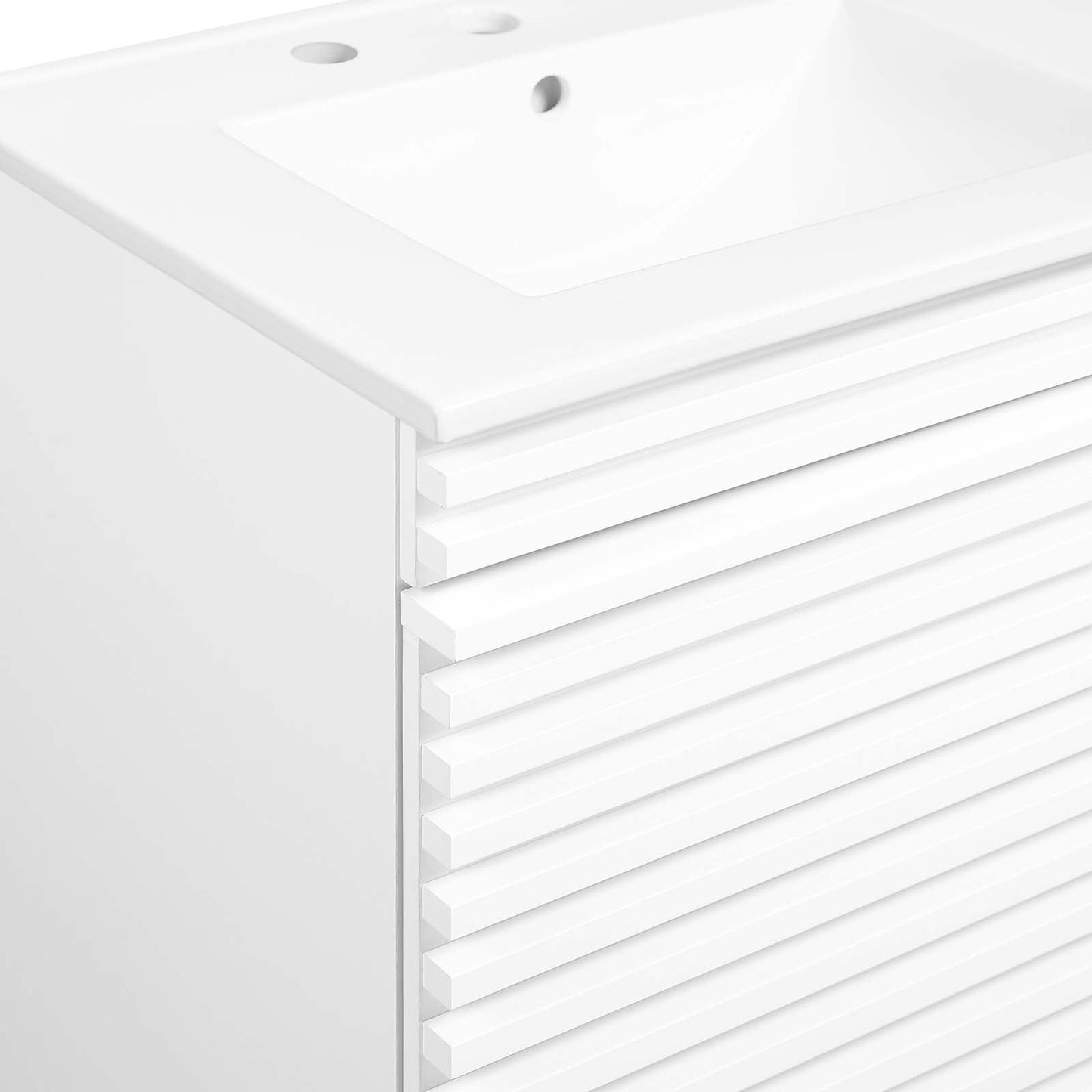 Render 48" Wall-Mount Bathroom Vanity White White EEI-5802-WHI-WHI