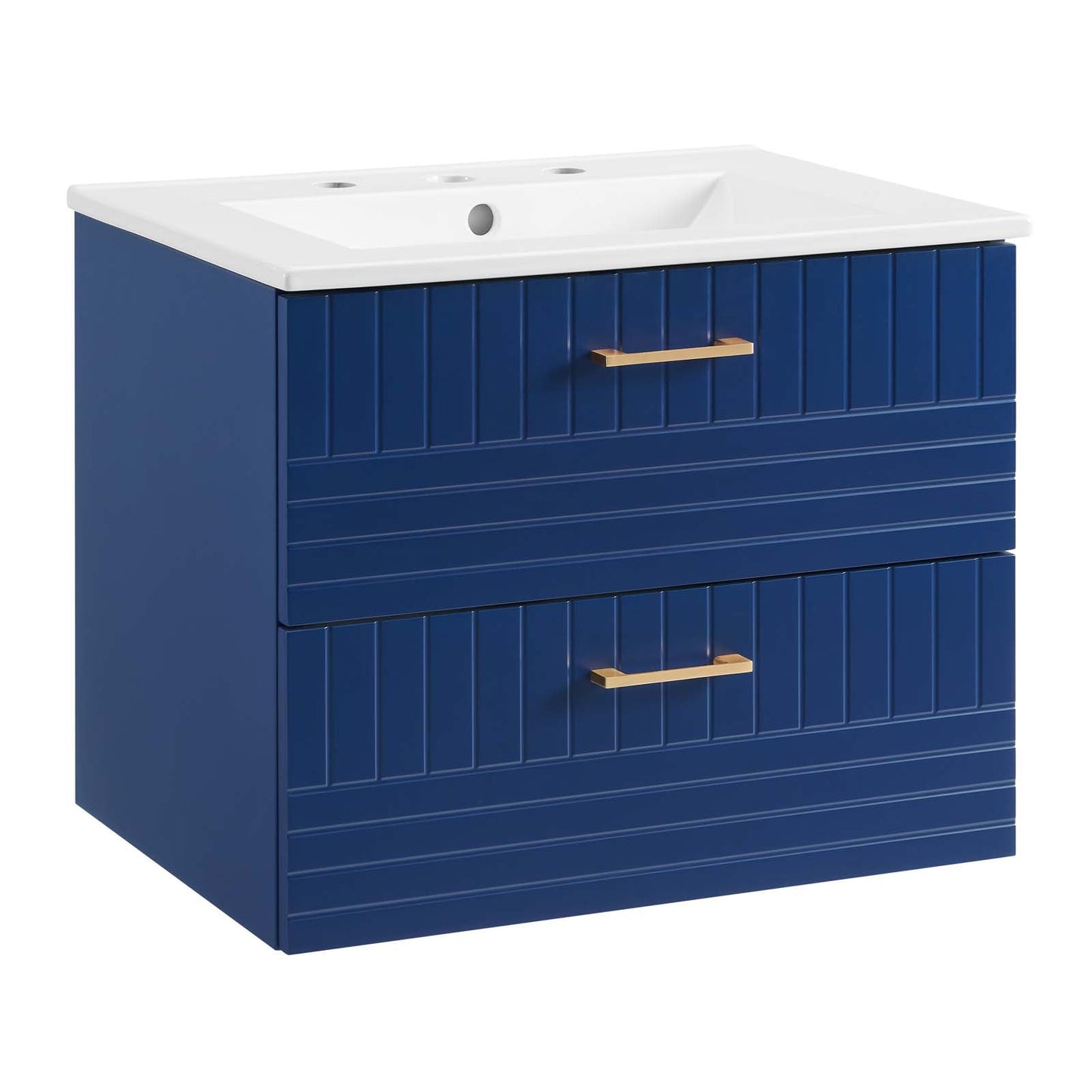 Daybreak 24" Bathroom Vanity Blue White EEI-5818-BLU-WHI