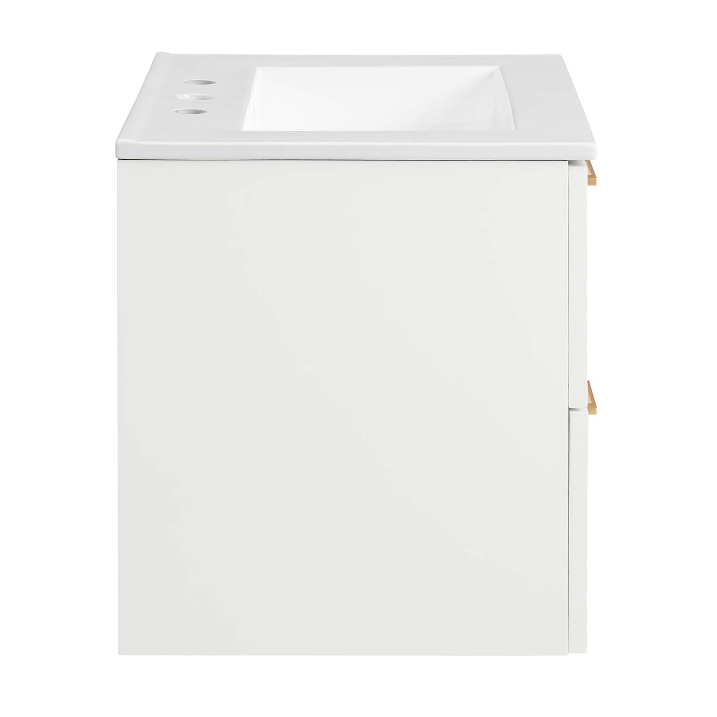 Daybreak 24" Bathroom Vanity White White EEI-5818-WHI-WHI