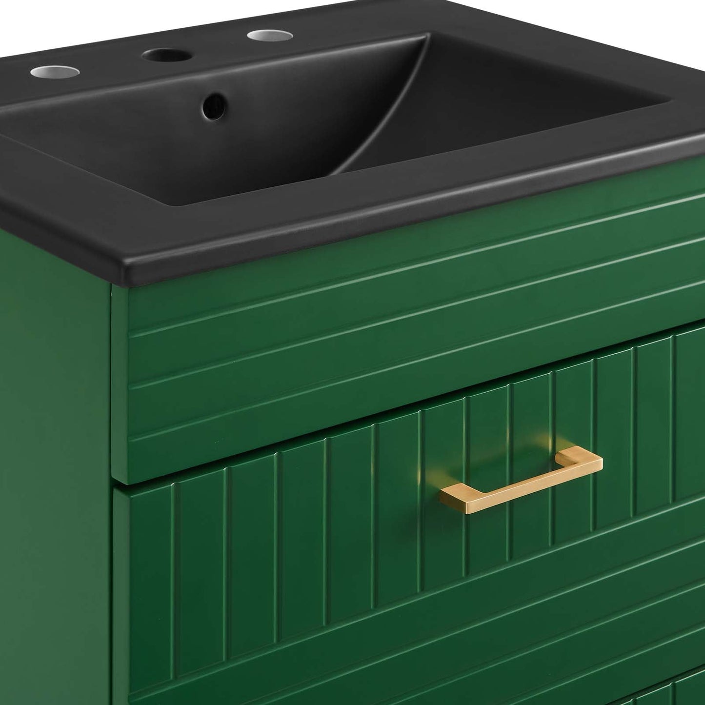 Daybreak 24" Bathroom Vanity Green Black EEI-5819-GRN-BLK