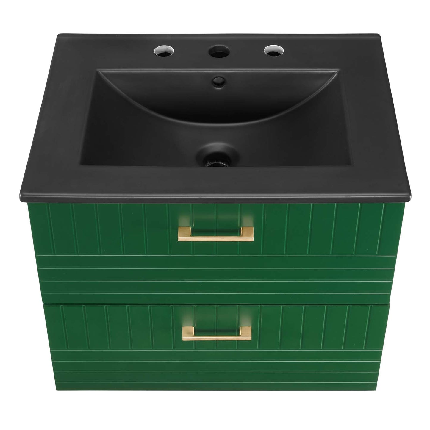 Daybreak 24" Bathroom Vanity Green Black EEI-5820-GRN-BLK