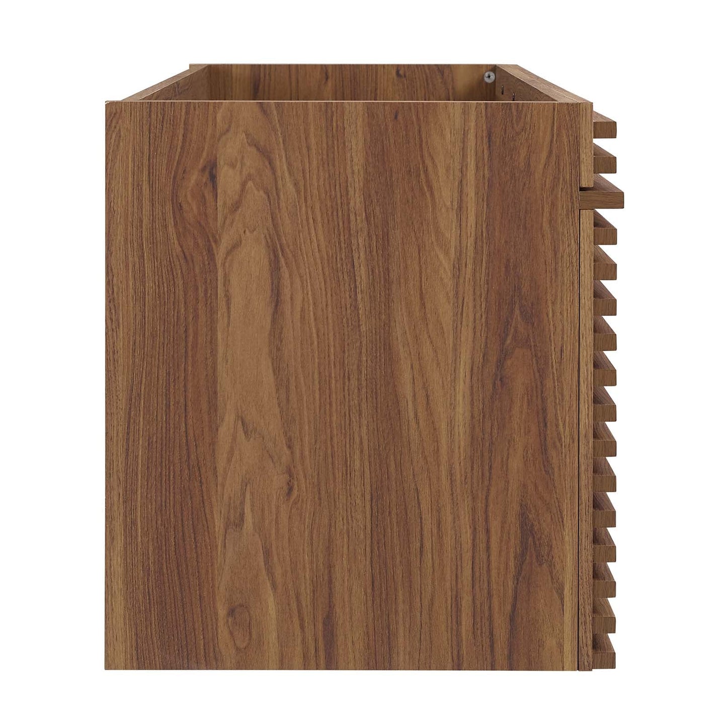 Render 48" Single Sink Compatible (Not Included) Bathroom Vanity Cabinet Walnut EEI-5866-WAL