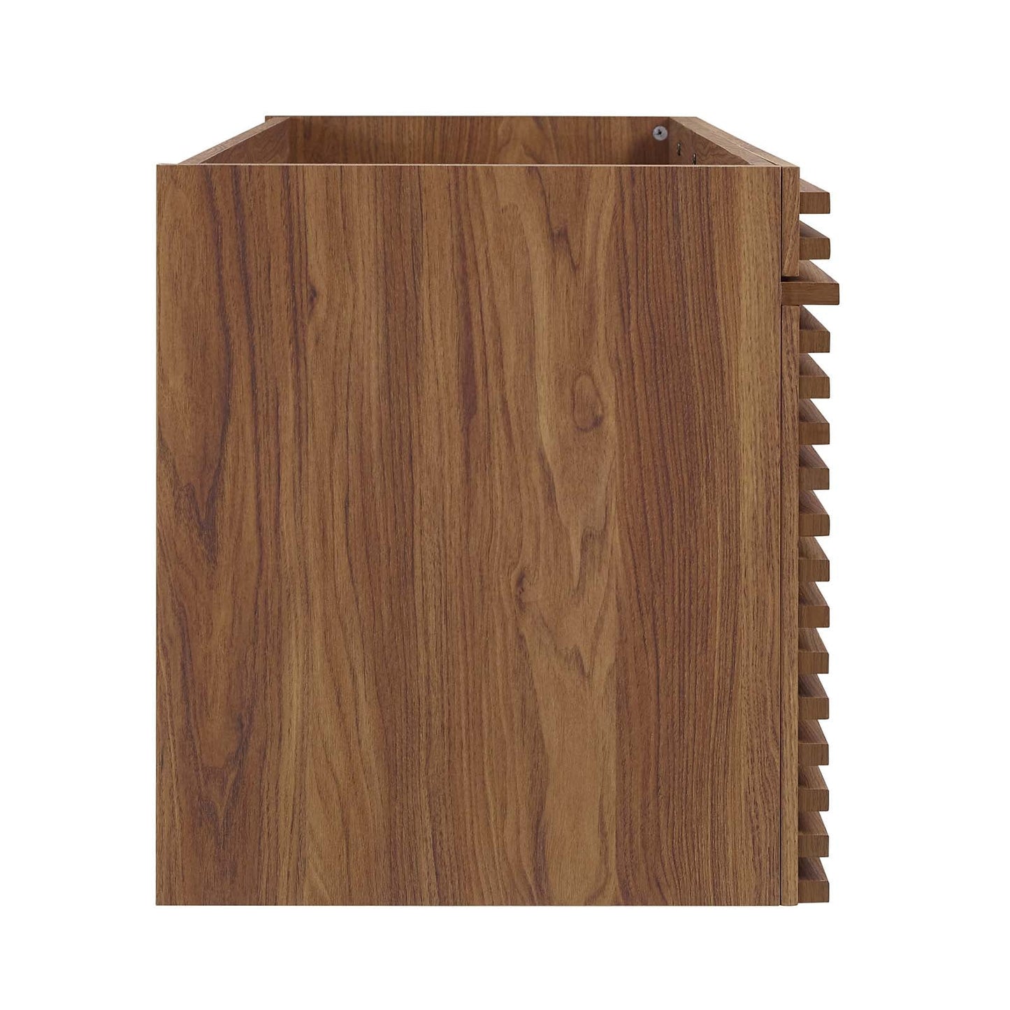 Render 48" Double Sink Compatible (Not Included) Bathroom Vanity Cabinet Walnut EEI-5867-WAL