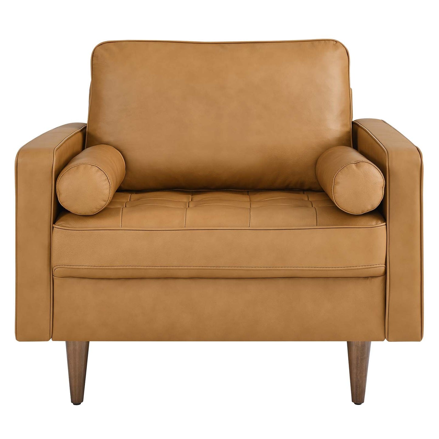 Valour Leather Armchair Tan EEI-5869-TAN