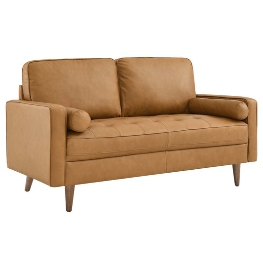 Valour Leather Loveseat Tan EEI-5870-TAN