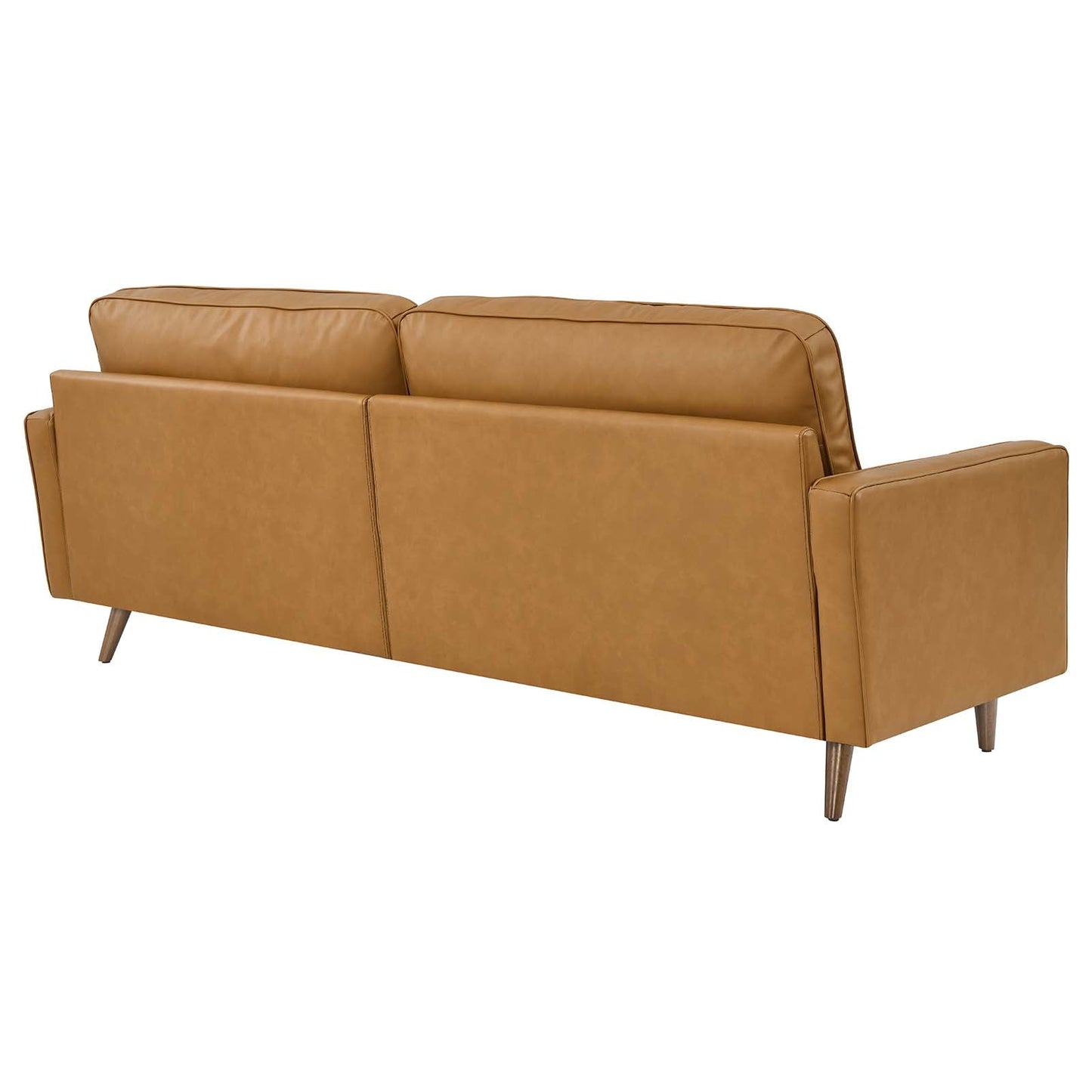 Valour 88" Leather Sofa Tan EEI-5871-TAN