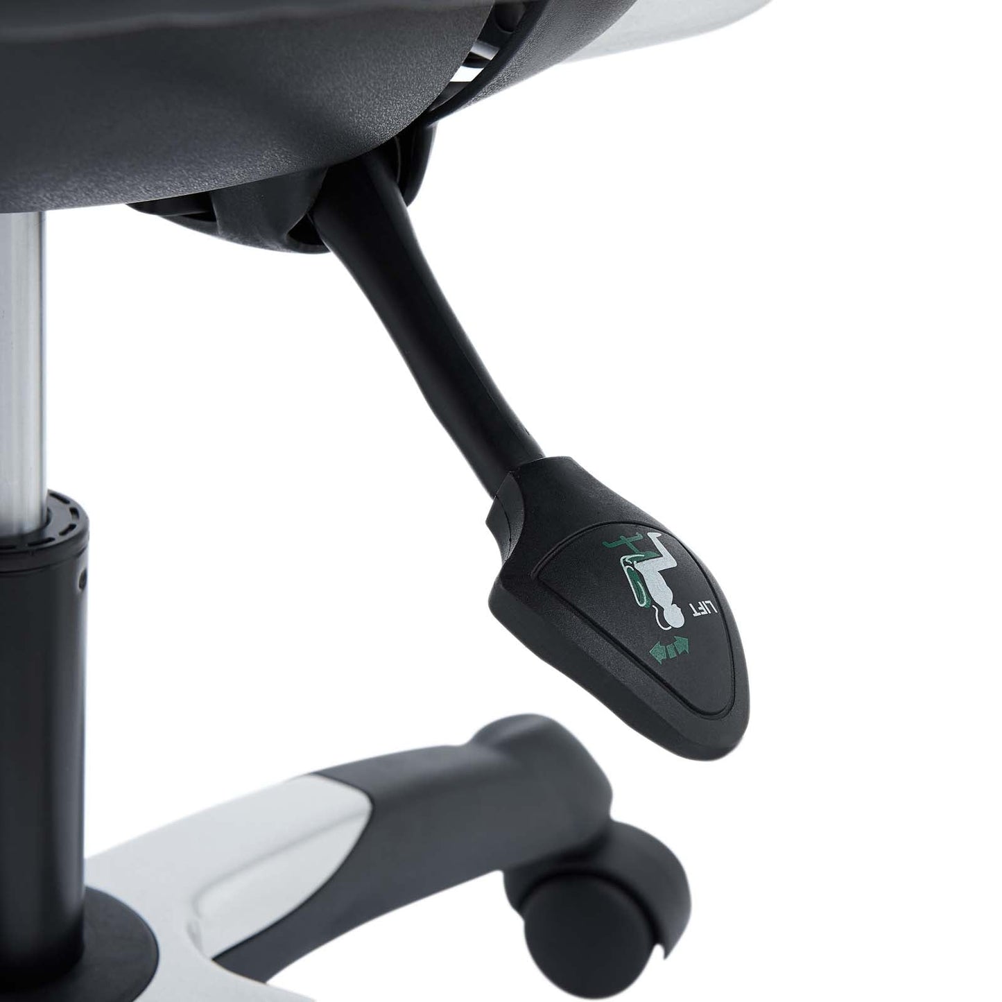 Edge Vinyl Office Chair Black EEI-595-BLK