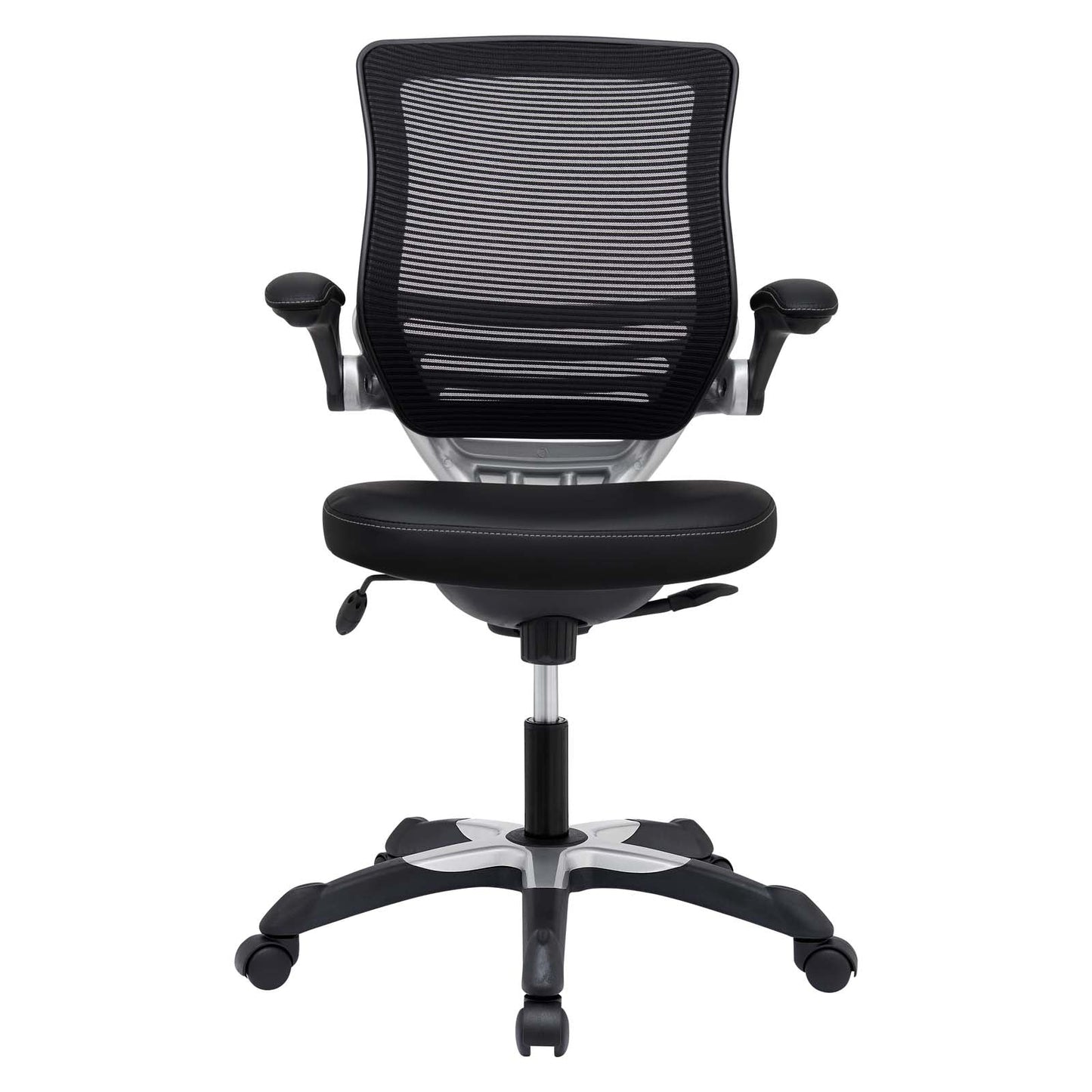 Edge Vinyl Office Chair Black EEI-595-BLK