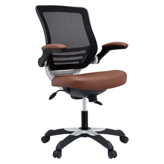 Edge Vinyl Office Chair Tan EEI-595-TAN