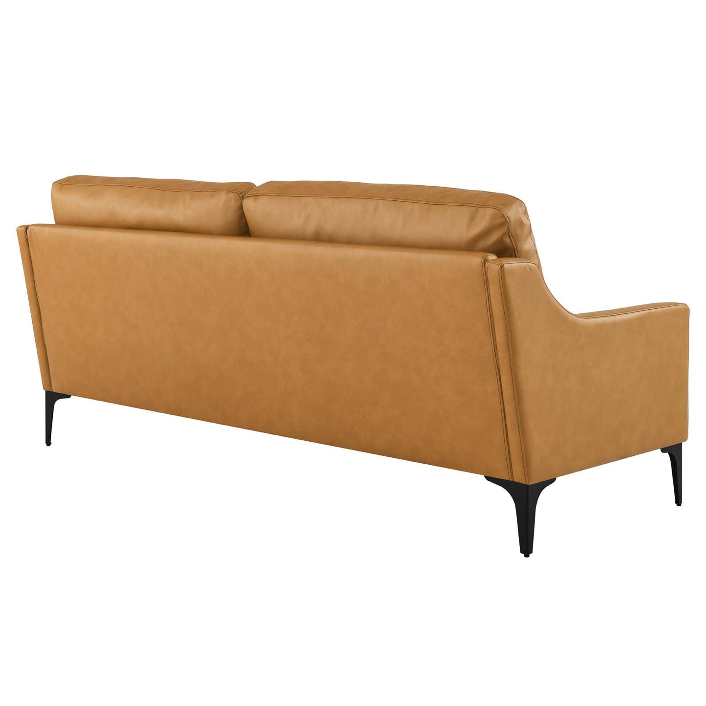 Corland Leather Sofa Tan EEI-6018-TAN