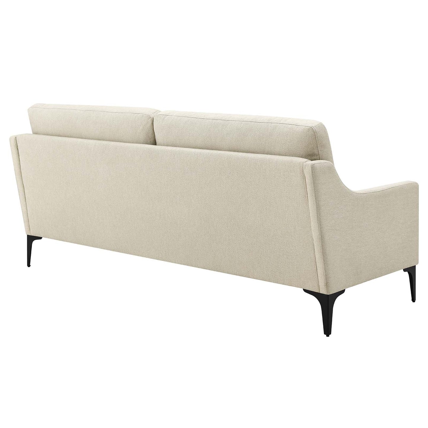 Corland Upholstered Fabric Sofa Beige EEI-6019-BEI