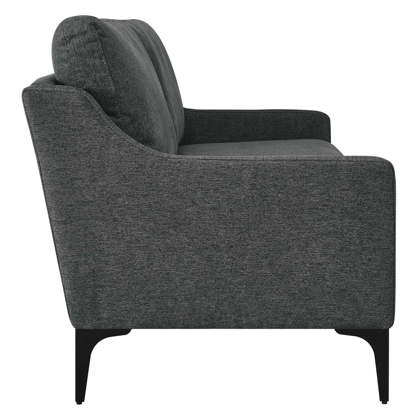 Corland Upholstered Fabric Sofa Charcoal EEI-6019-CHA