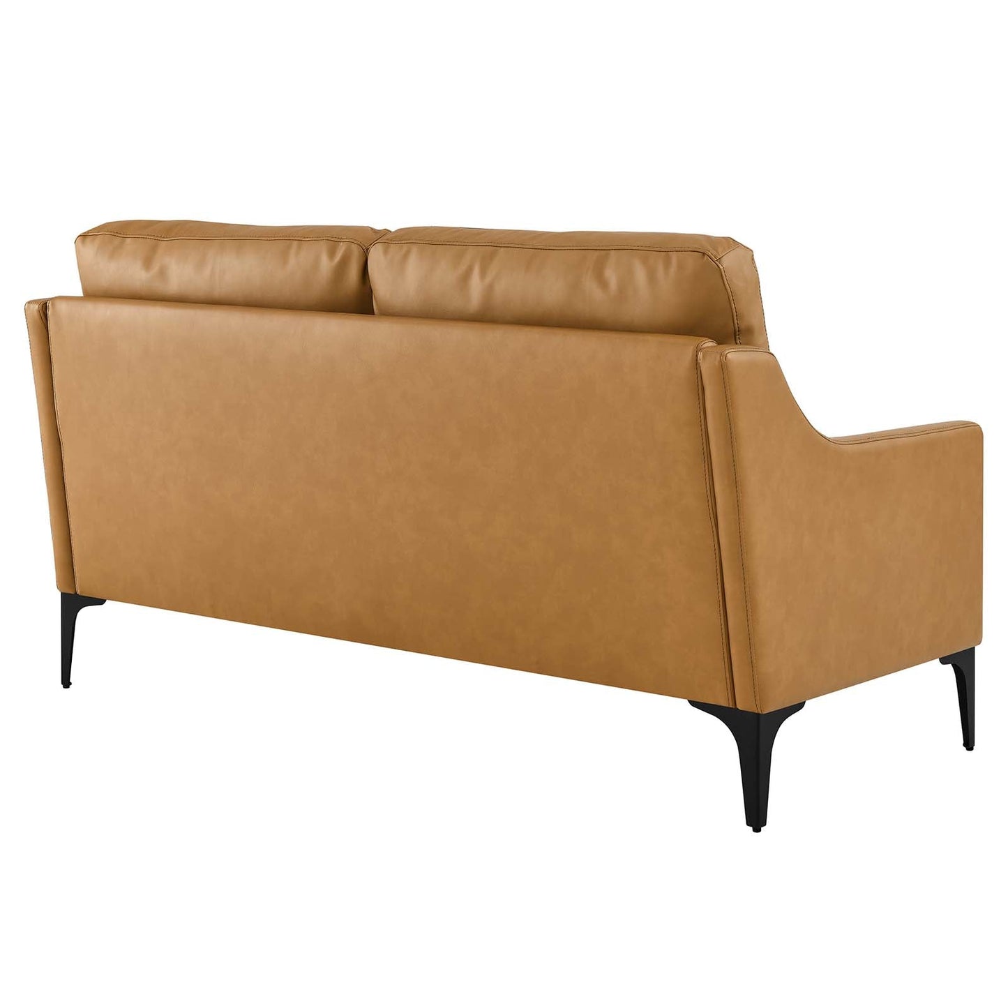 Corland Leather Loveseat Tan EEI-6020-TAN