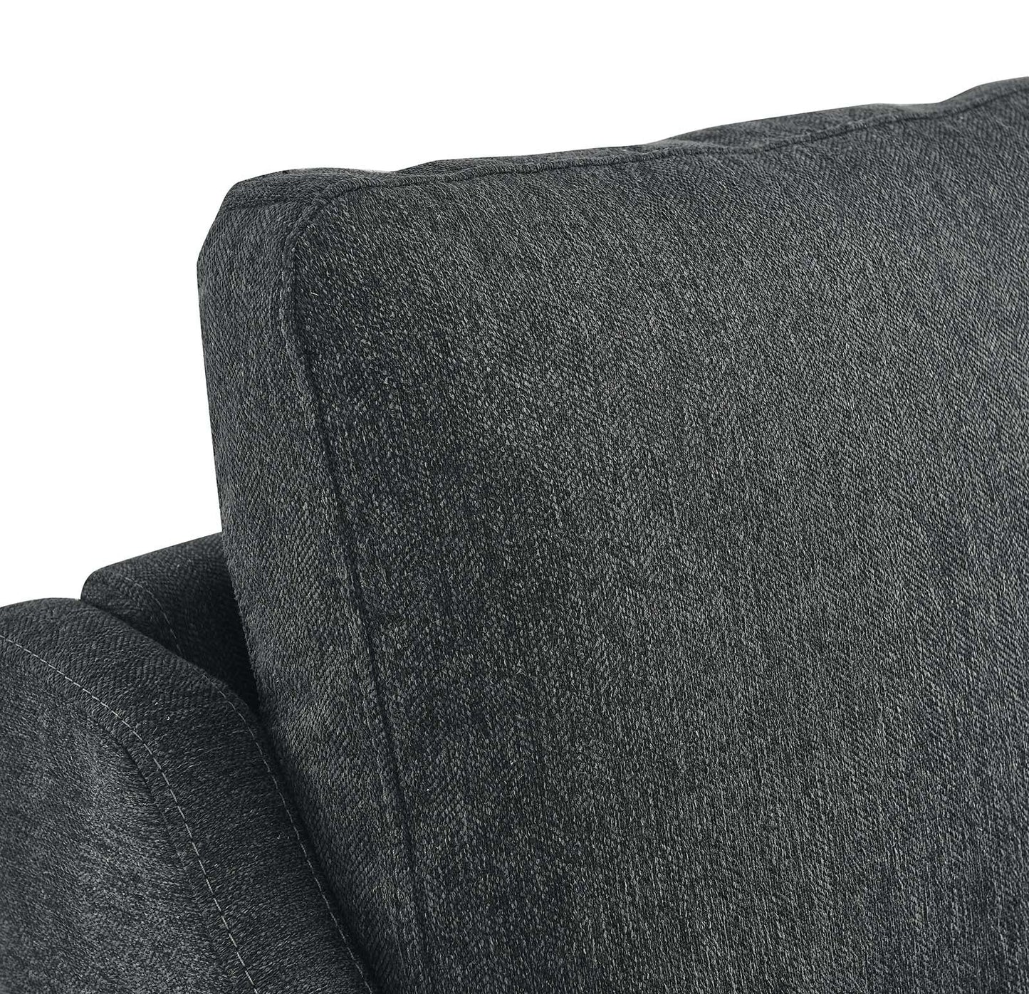 Corland Upholstered Fabric Armchair Charcoal EEI-6023-CHA