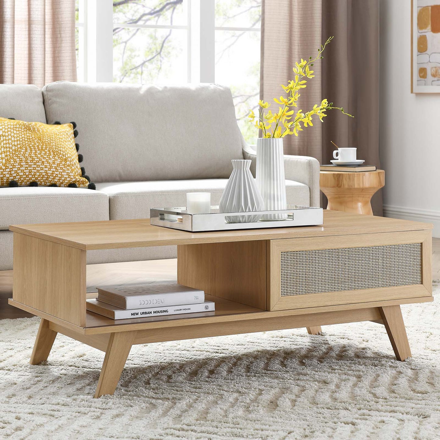 Soma Coffee Table Oak EEI-6041-OAK