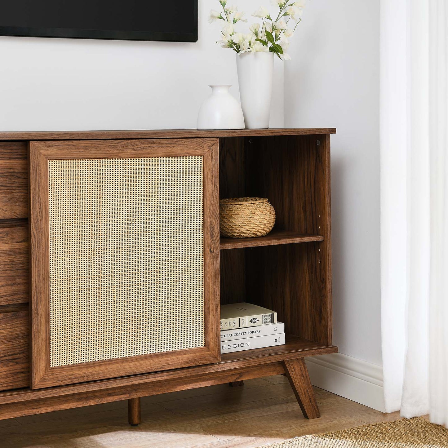 Soma 59" Sideboard Walnut EEI-6043-WAL