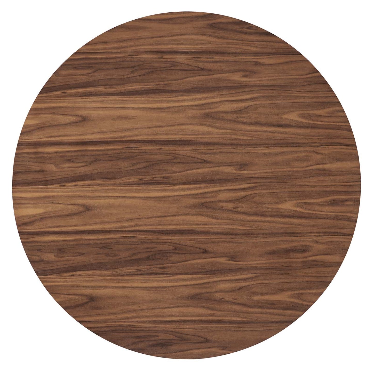 Senja 47" Round Dining Table Walnut EEI-6064-WAL-SET