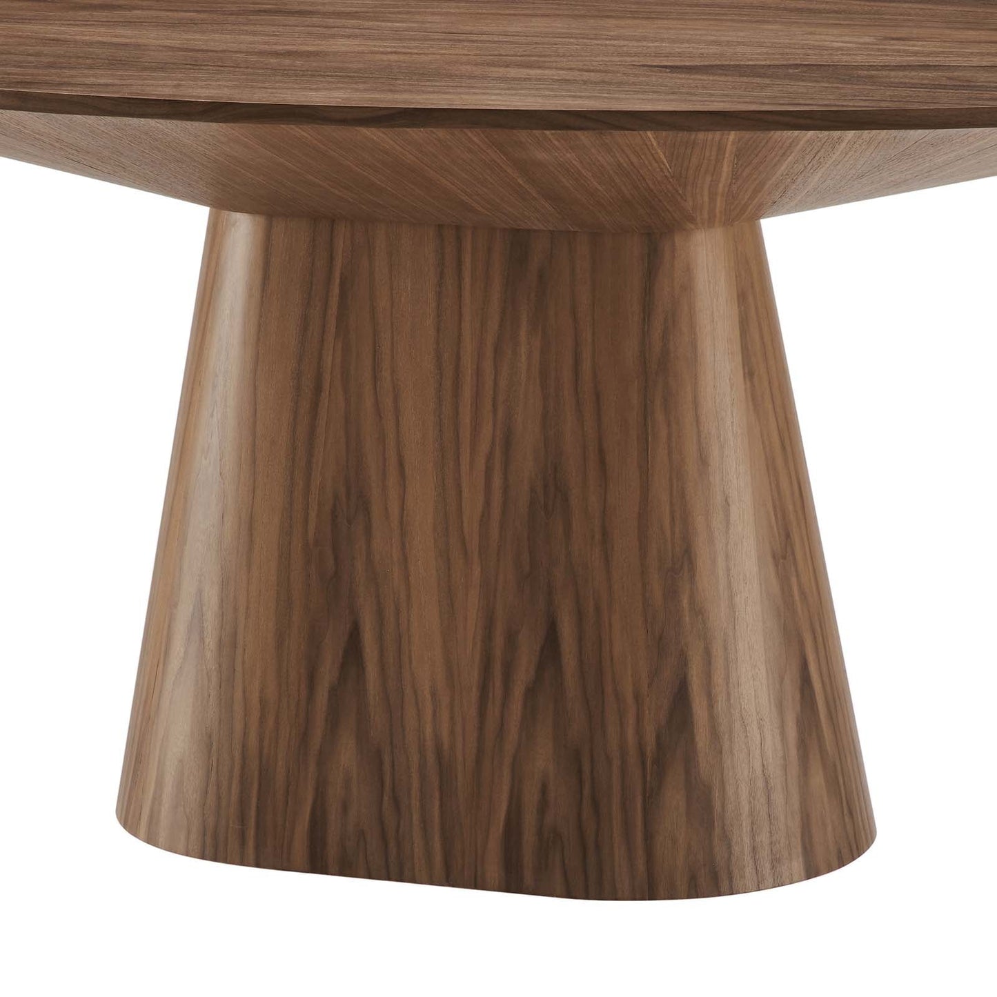 Provision 75" Oval Dining Table Walnut EEI-6066-WAL-SET