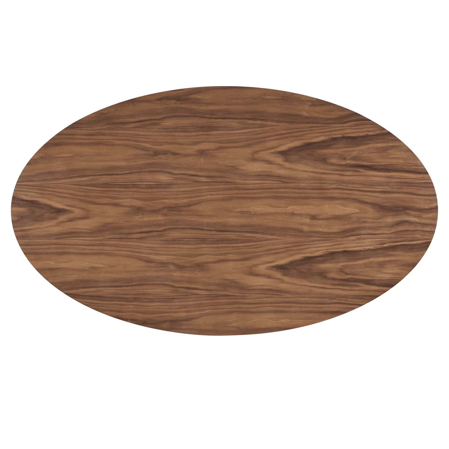 Provision 75" Oval Dining Table Walnut EEI-6066-WAL-SET