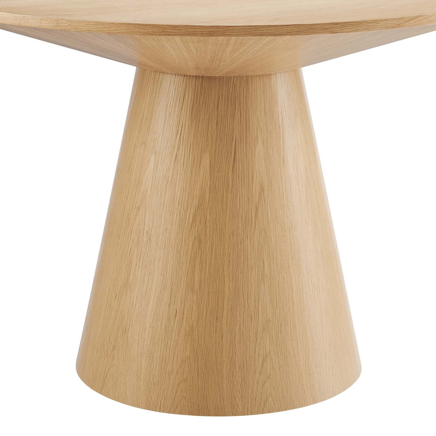 Provision 47" Round Dining Table Oak EEI-6102-OAK