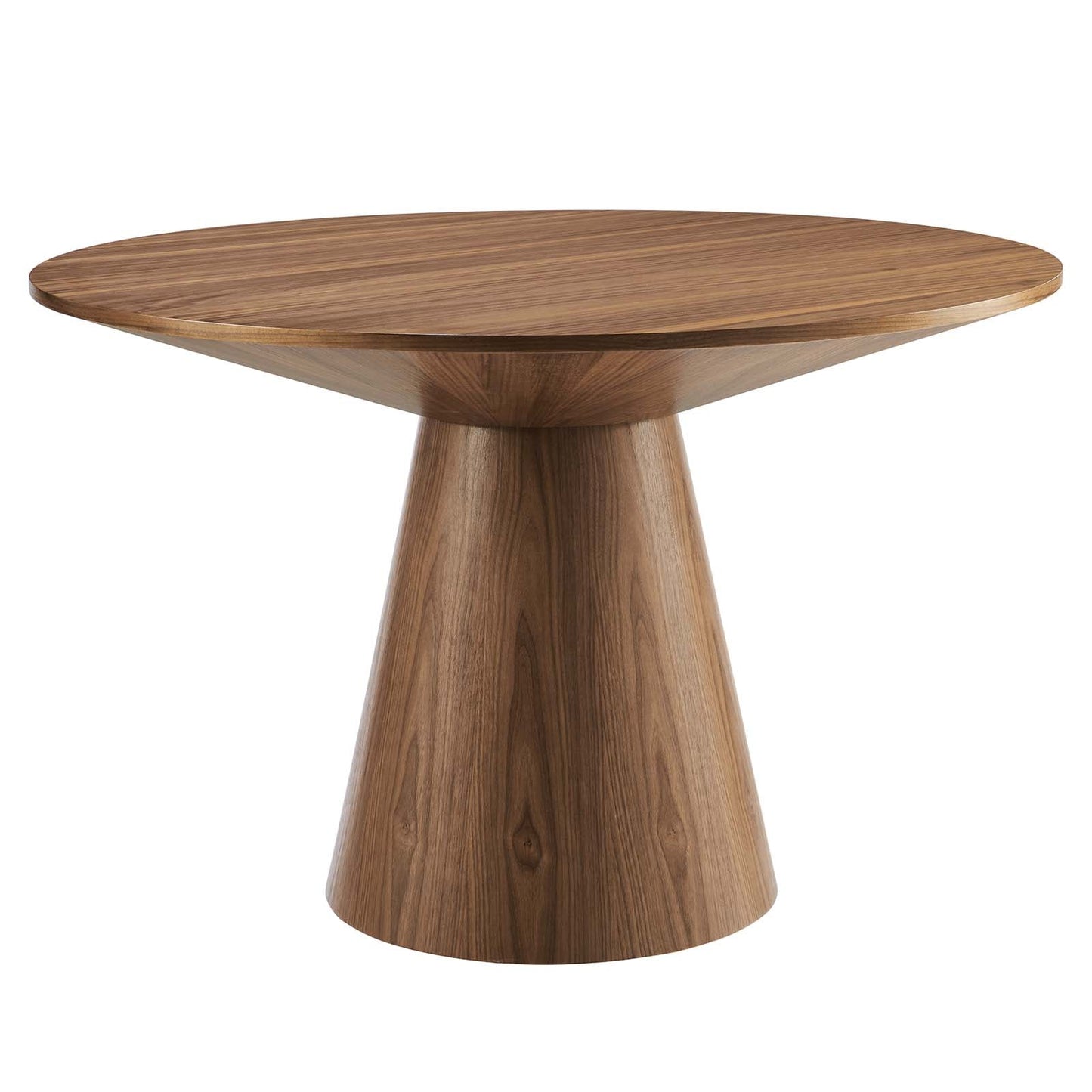 Provision 47" Round Dining Table Walnut EEI-6102-WAL