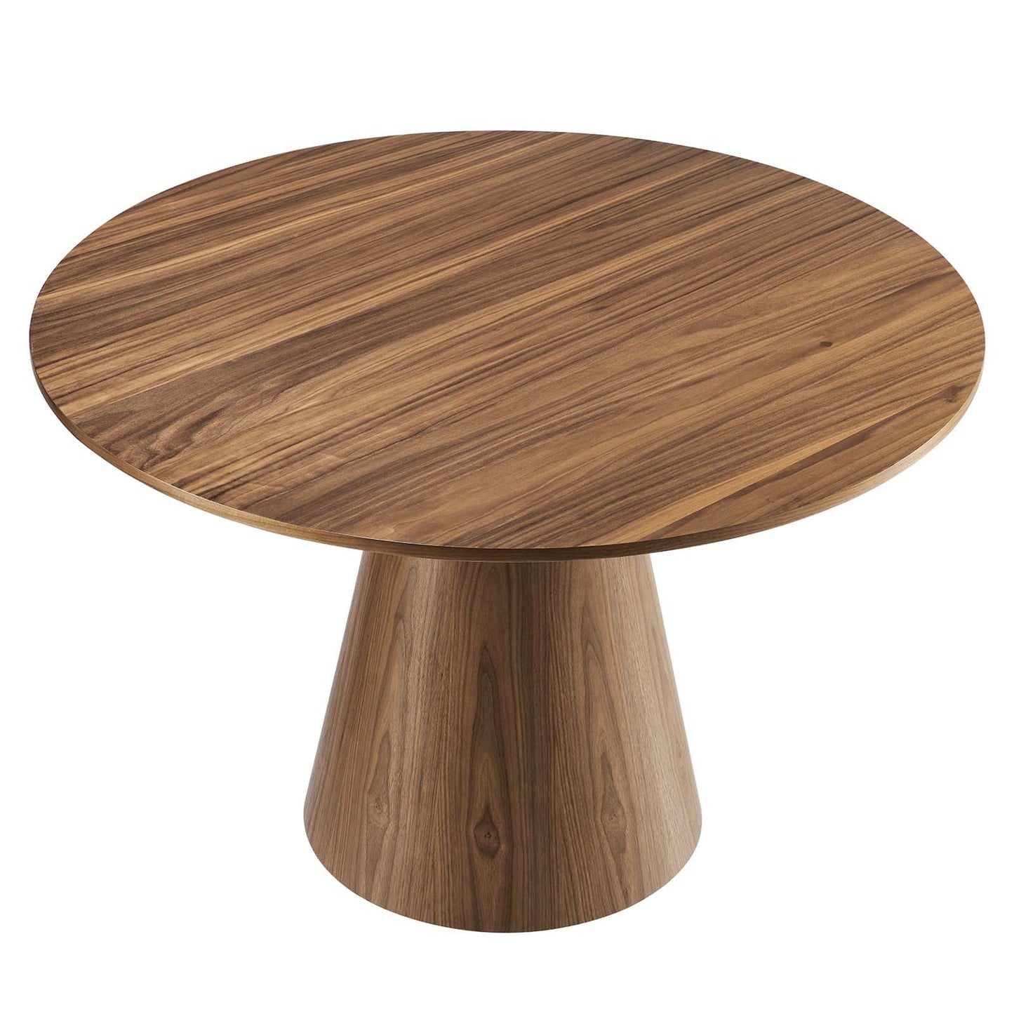 Provision 47" Round Dining Table Walnut EEI-6102-WAL