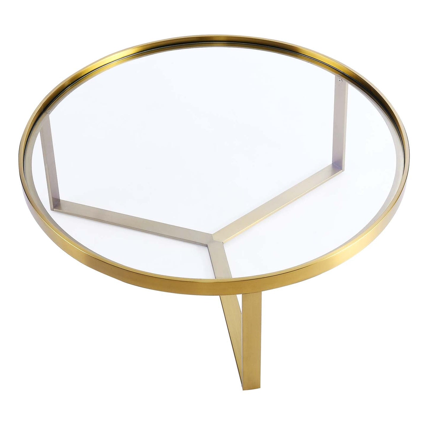 Relay Coffee Table Gold EEI-6153-GLD