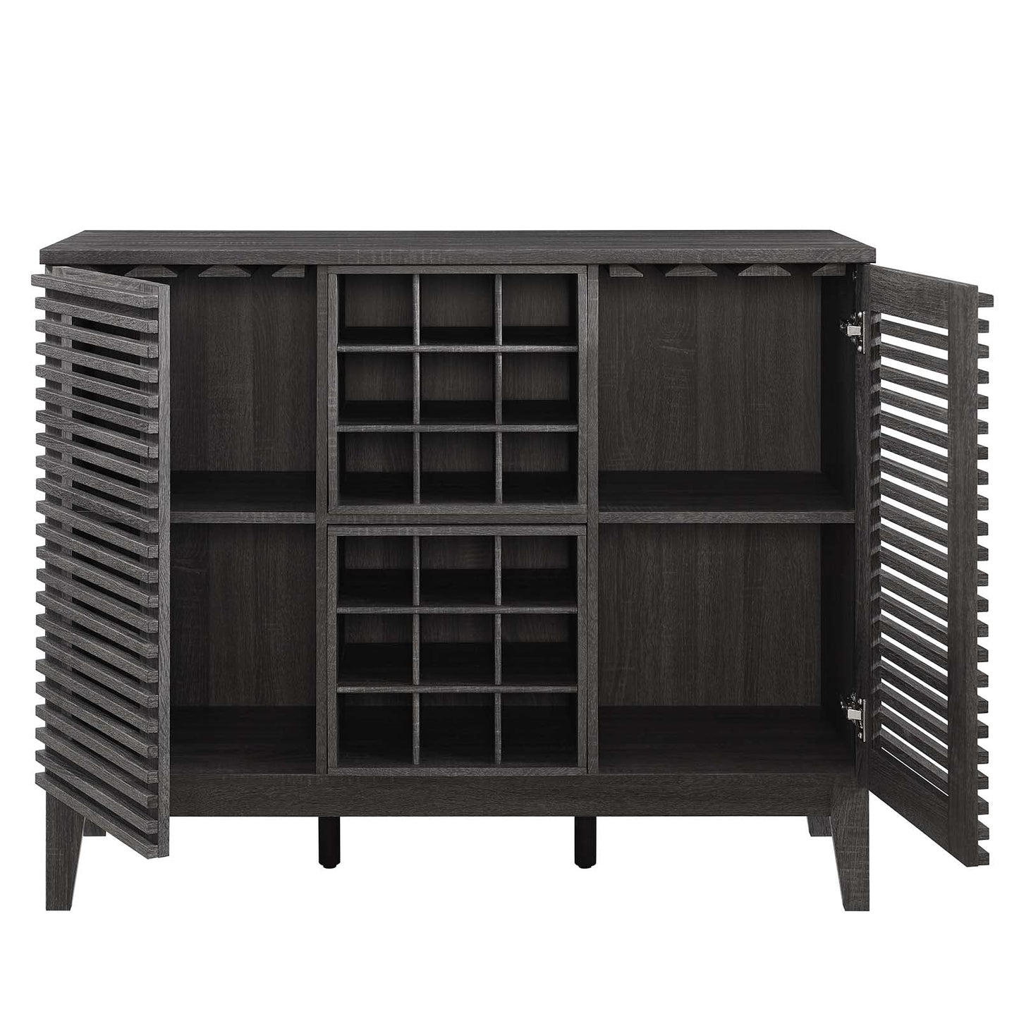 Render Bar Cabinet Charcoal EEI-6156-CHA