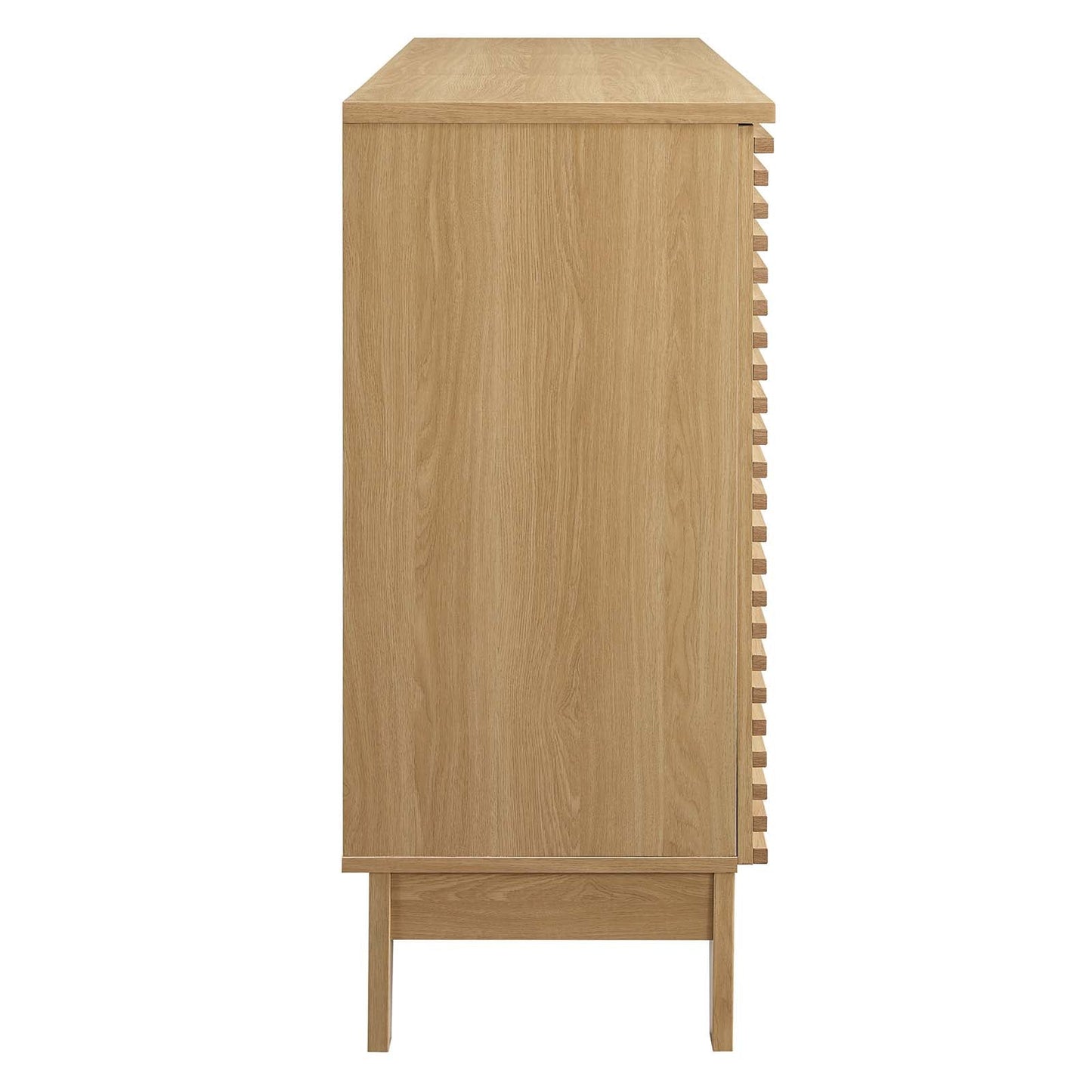 Render Bar Cabinet Oak EEI-6156-OAK