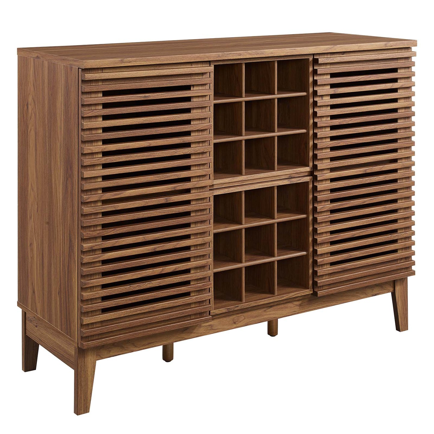 Render Bar Cabinet Walnut EEI-6156-WAL