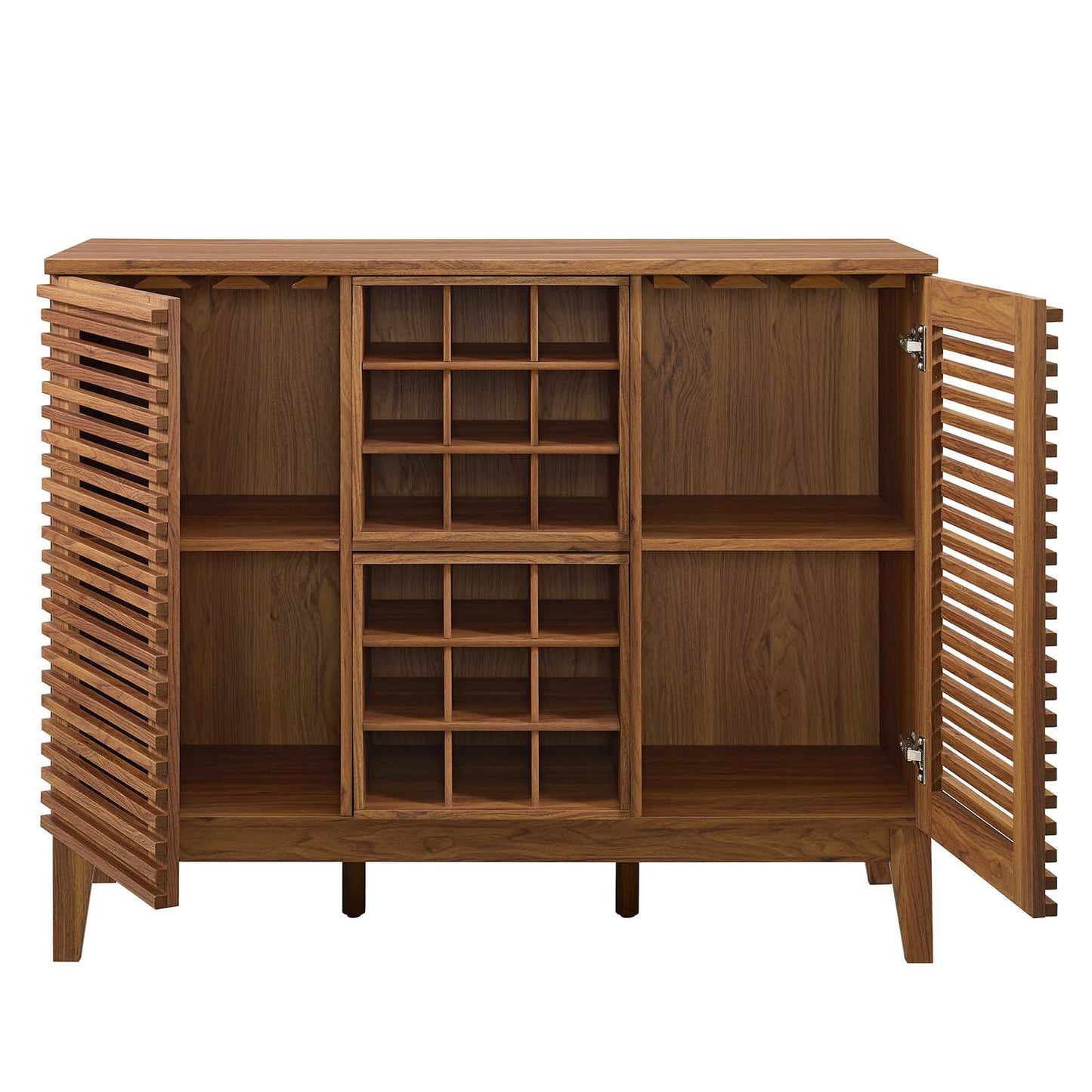 Render Bar Cabinet Walnut EEI-6156-WAL