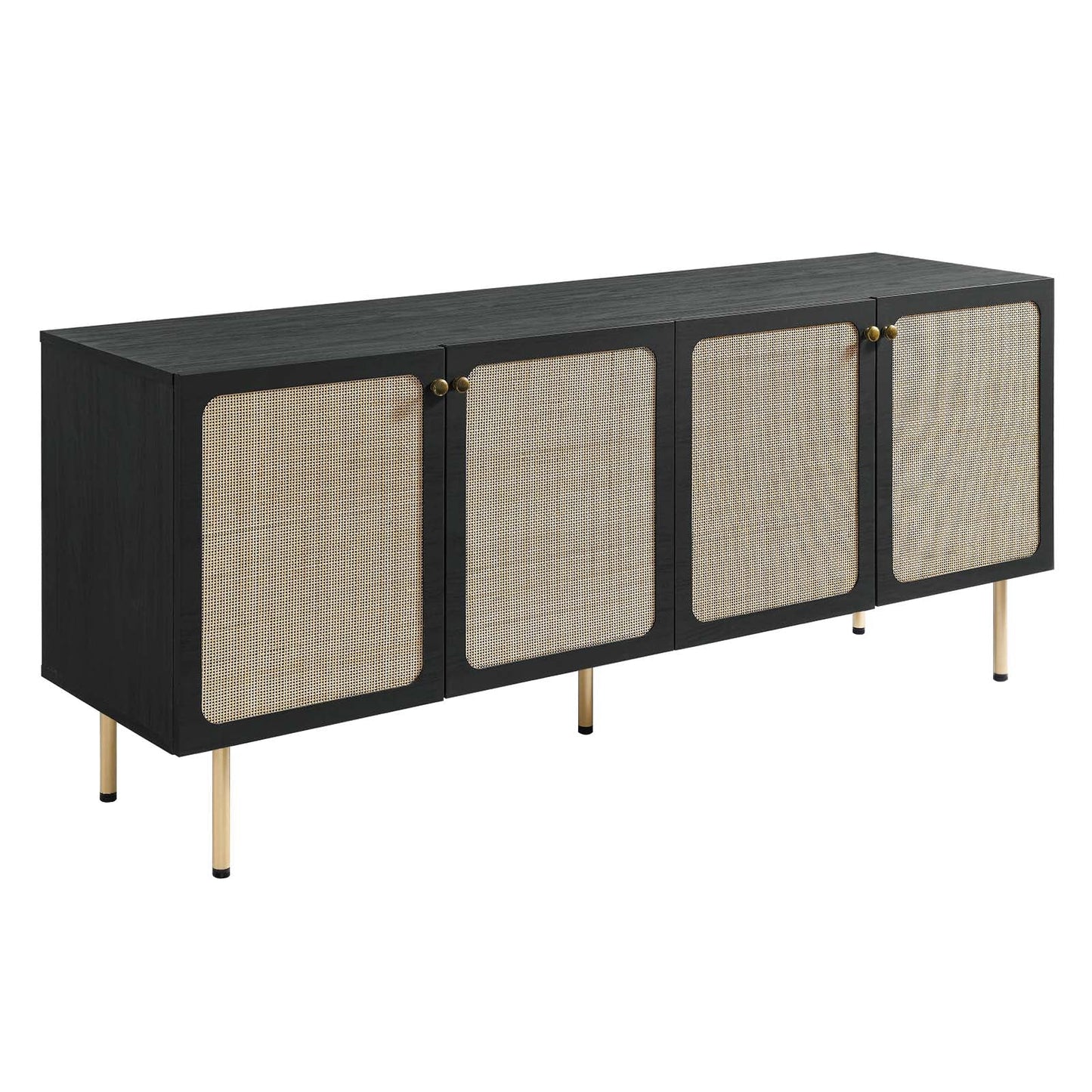 Chaucer Sideboard Black EEI-6201-BLK