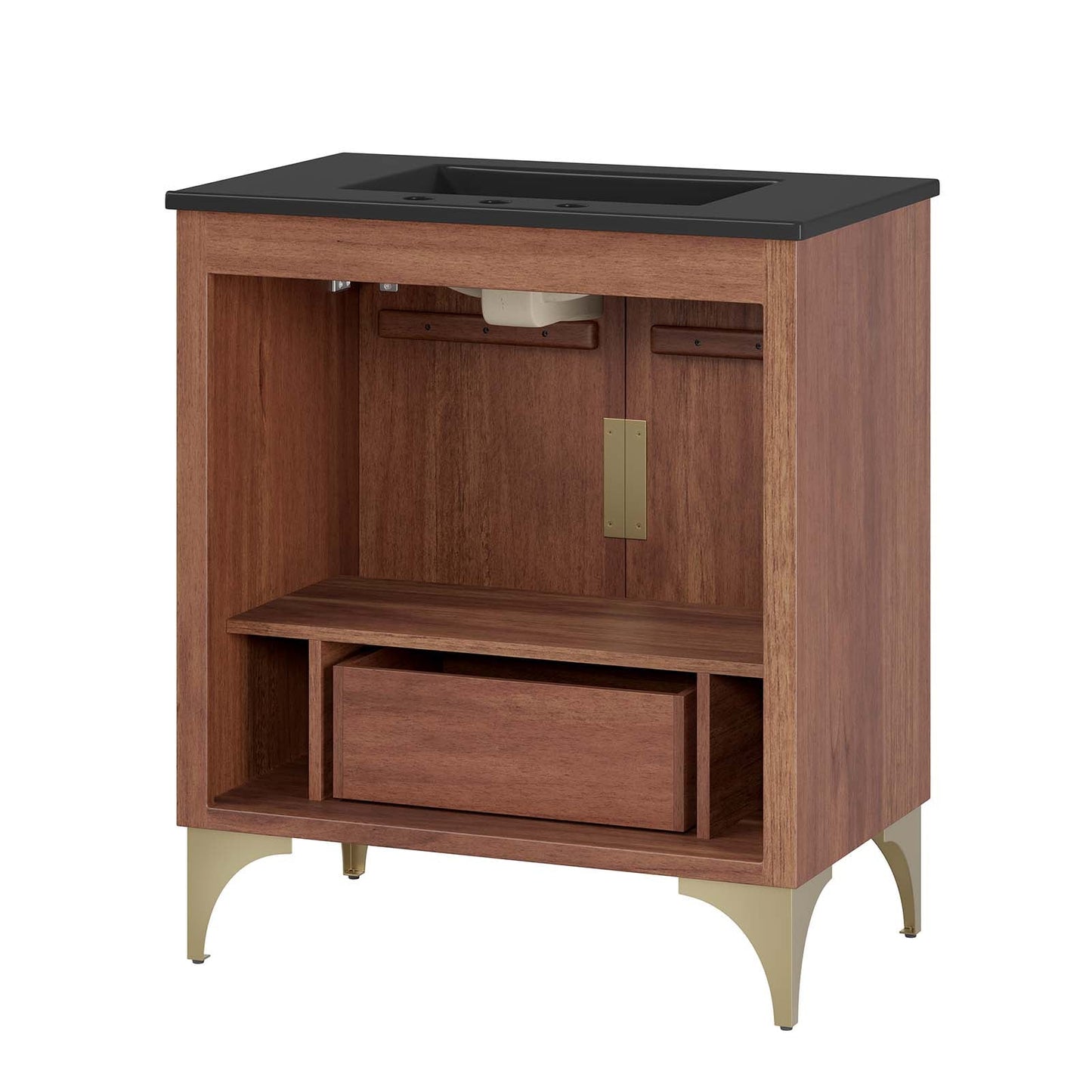 Daylight 30" Bathroom Vanity Black Walnut EEI-6296-BLK-WAL