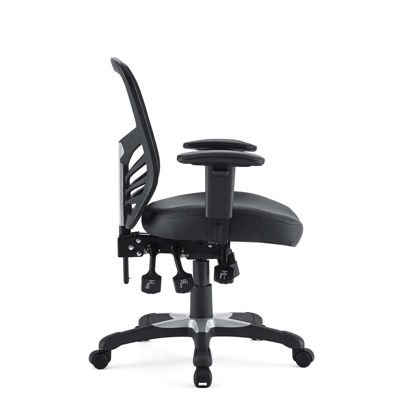 Articulate Vinyl Office Chair Black EEI-755-BLK