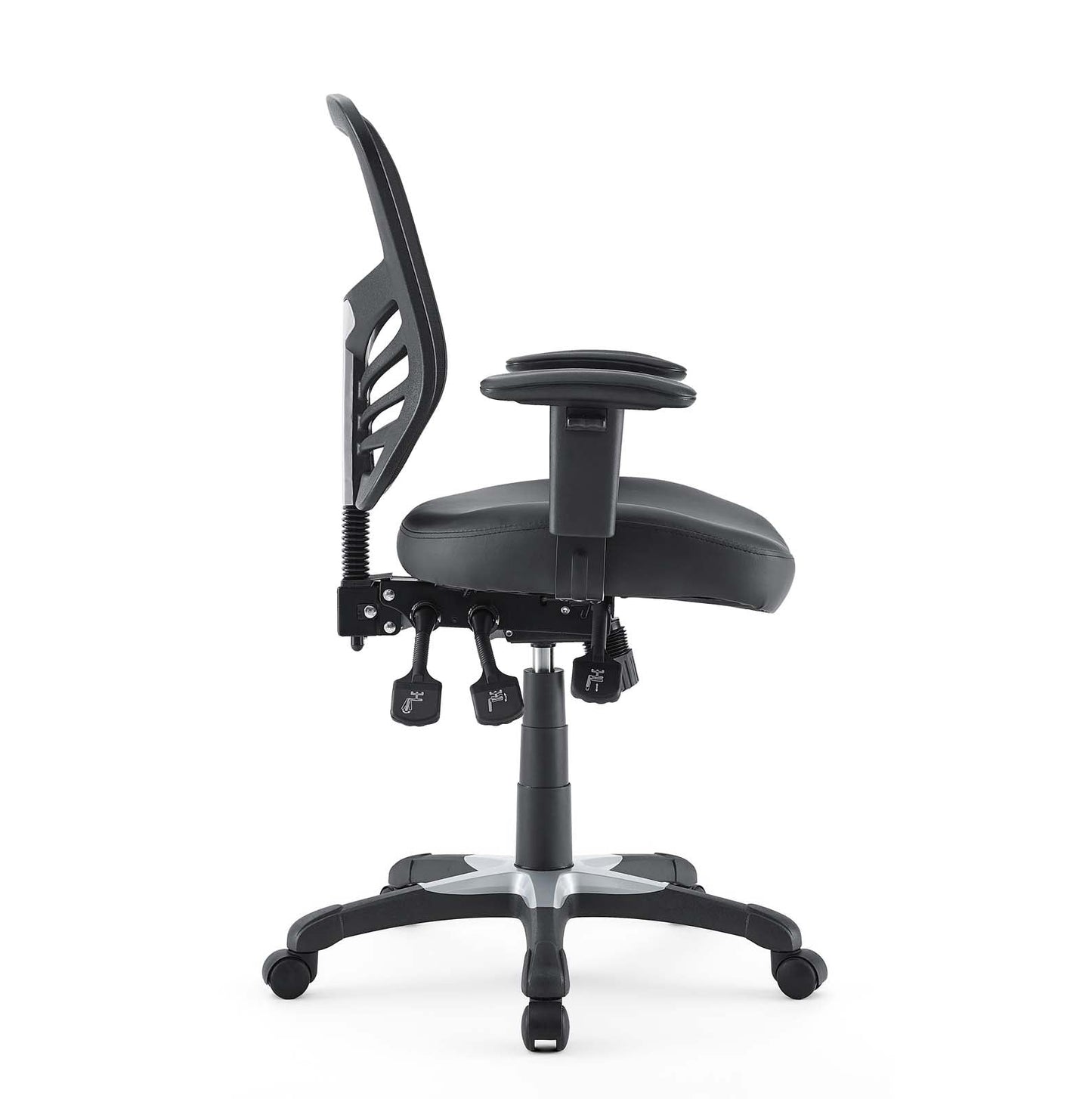 Articulate Vinyl Office Chair Black EEI-755-BLK