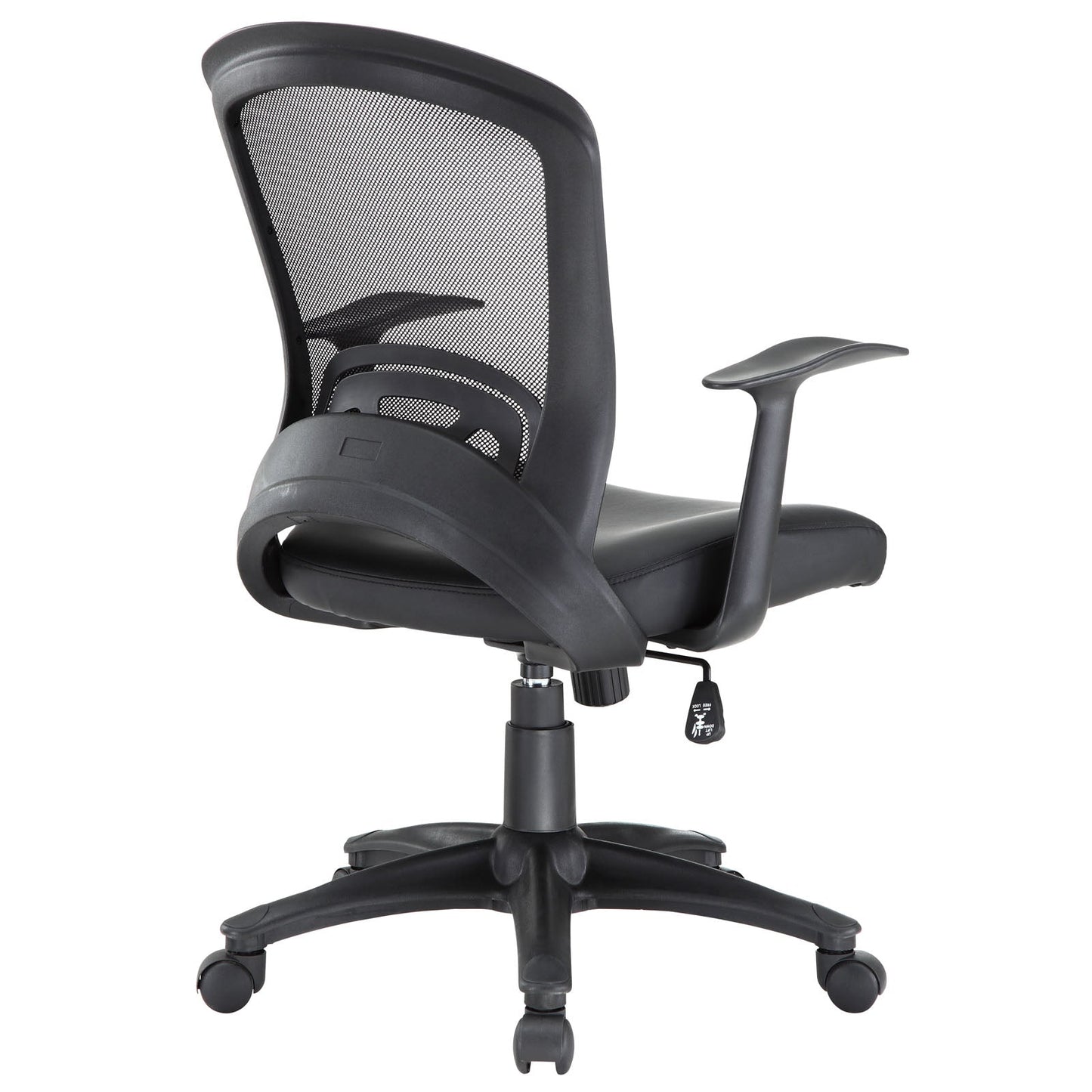 Pulse Vinyl Office Chair Black EEI-756-BLK