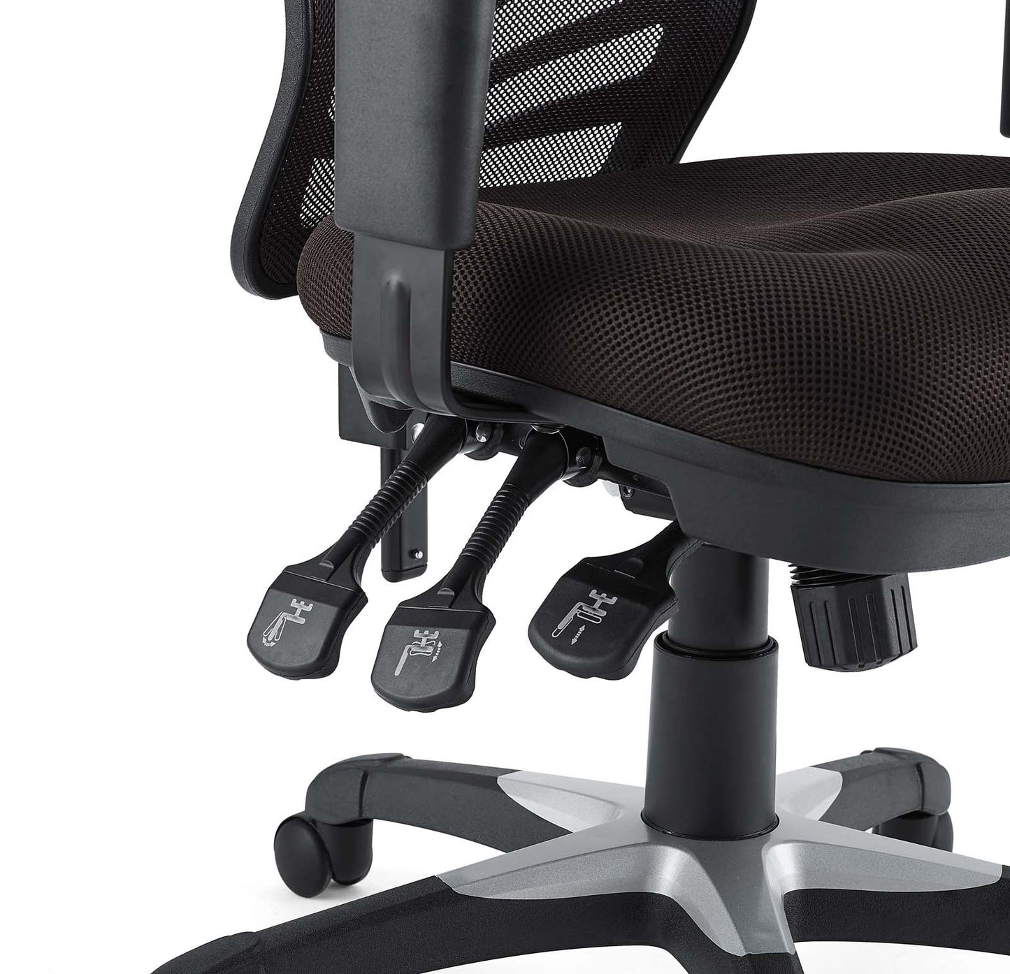 Articulate Mesh Office Chair Brown EEI-757-BRN