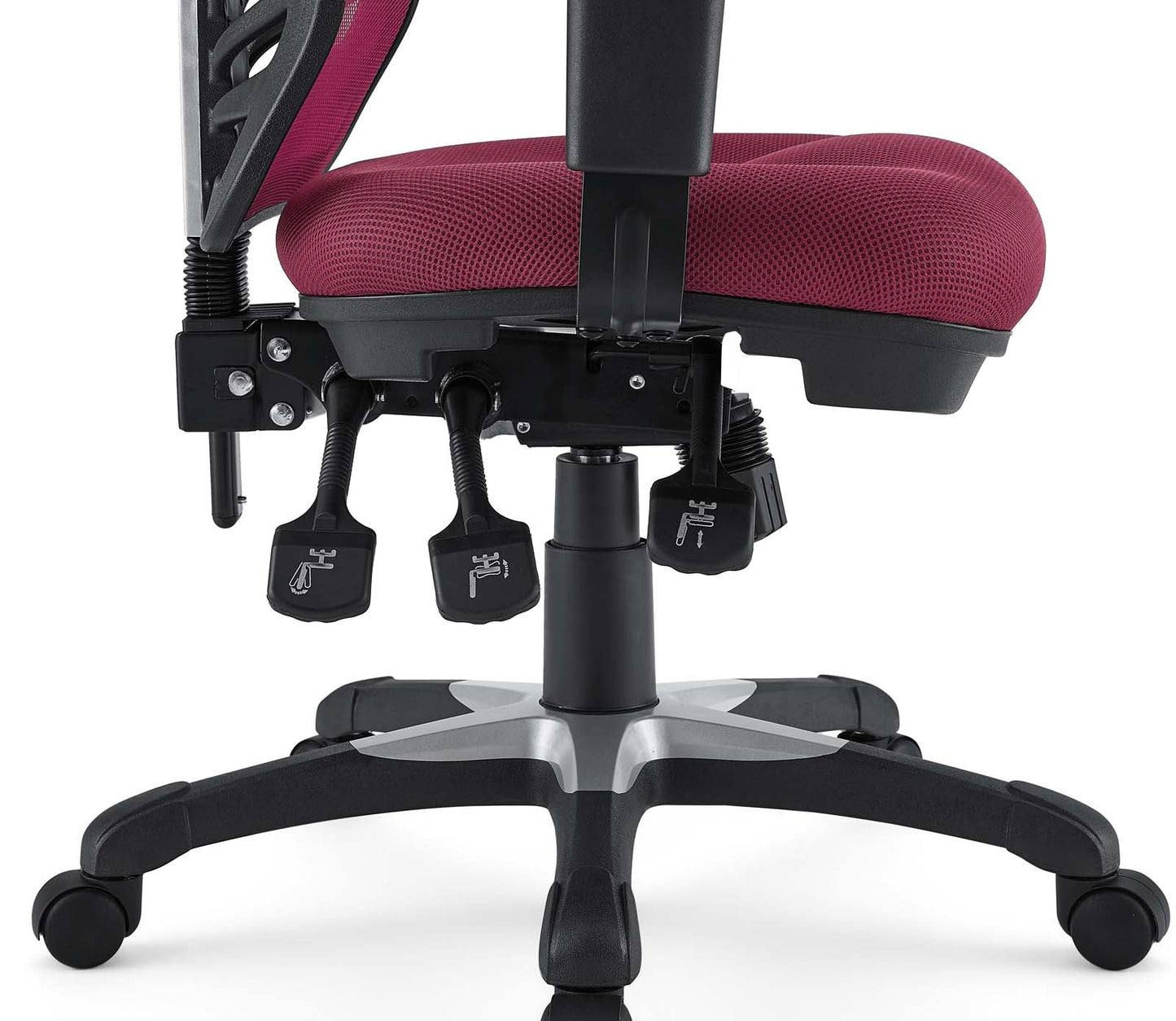 Articulate Mesh Office Chair Red EEI-757-RED