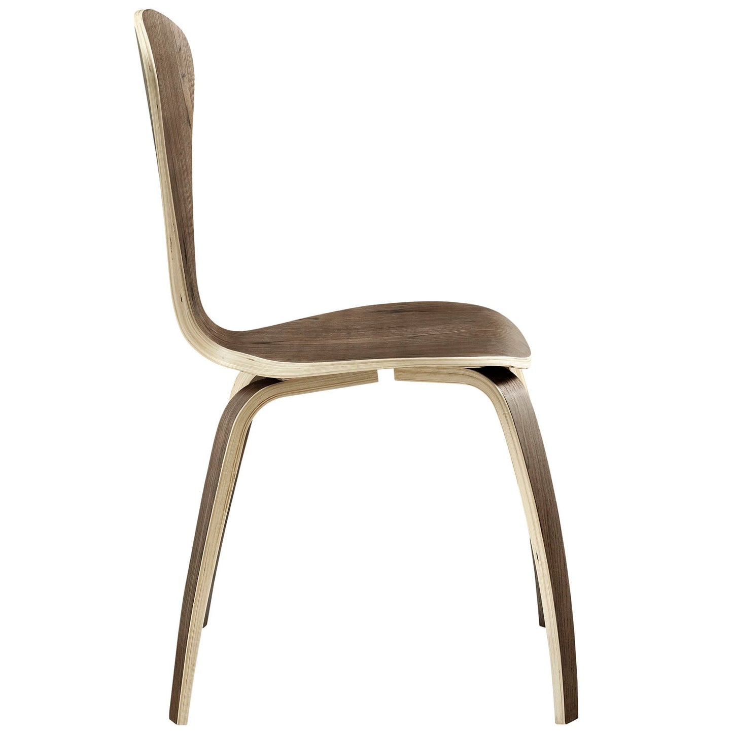 Vortex Dining Side Chair Dark Walnut EEI-808-DWL