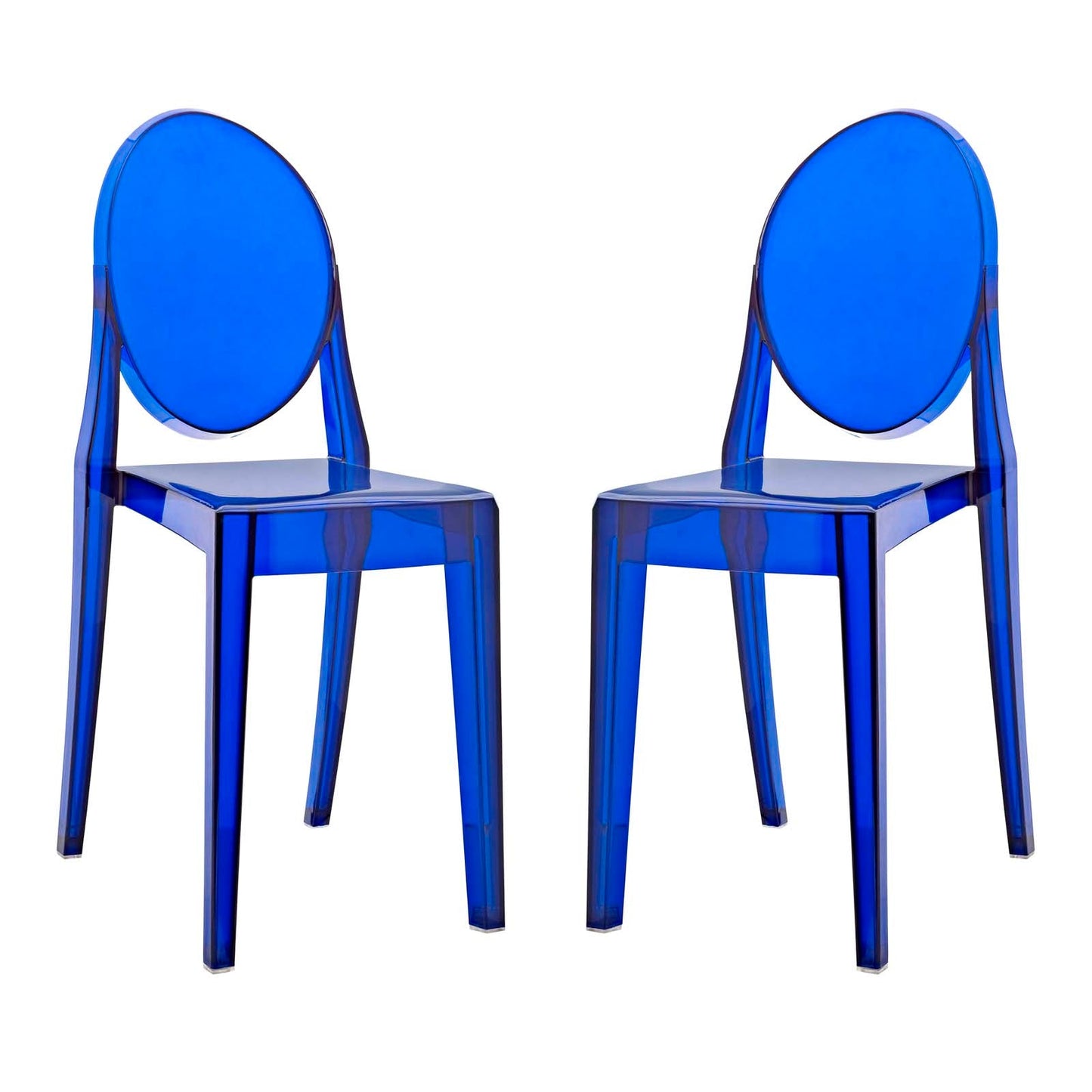 Casper Dining Chairs Set of 2 Blue EEI-906-BLU