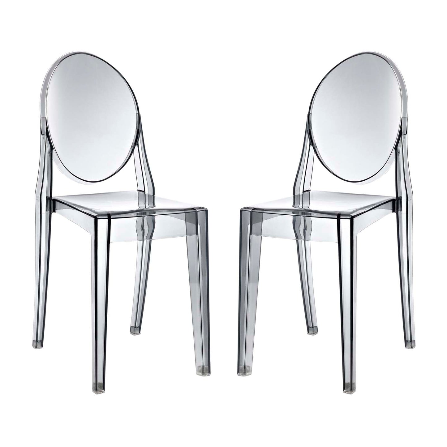 Casper Dining Chairs Set of 2 Smoke EEI-906-SMK