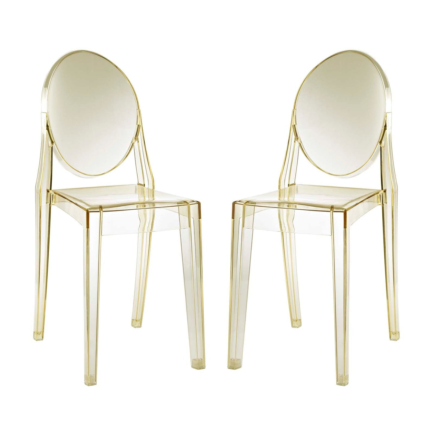 Casper Dining Chairs Set of 2 Yellow EEI-906-YLW