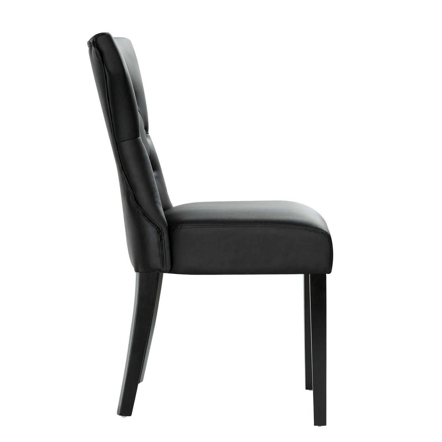 Silhouette Dining Chairs Set of 2 Black EEI-911-BLK