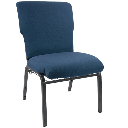 Navy Church Chair 21" EPCHT-101