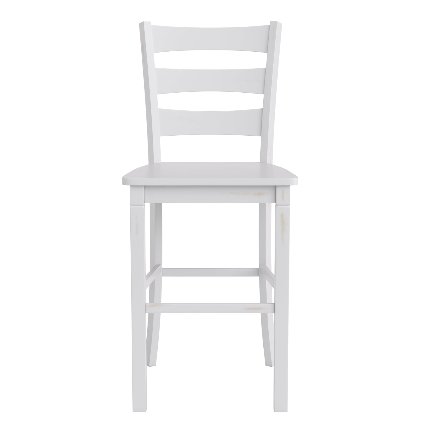 2PK White Wash Bar Stools ES-STBN5-29-WH-2-GG